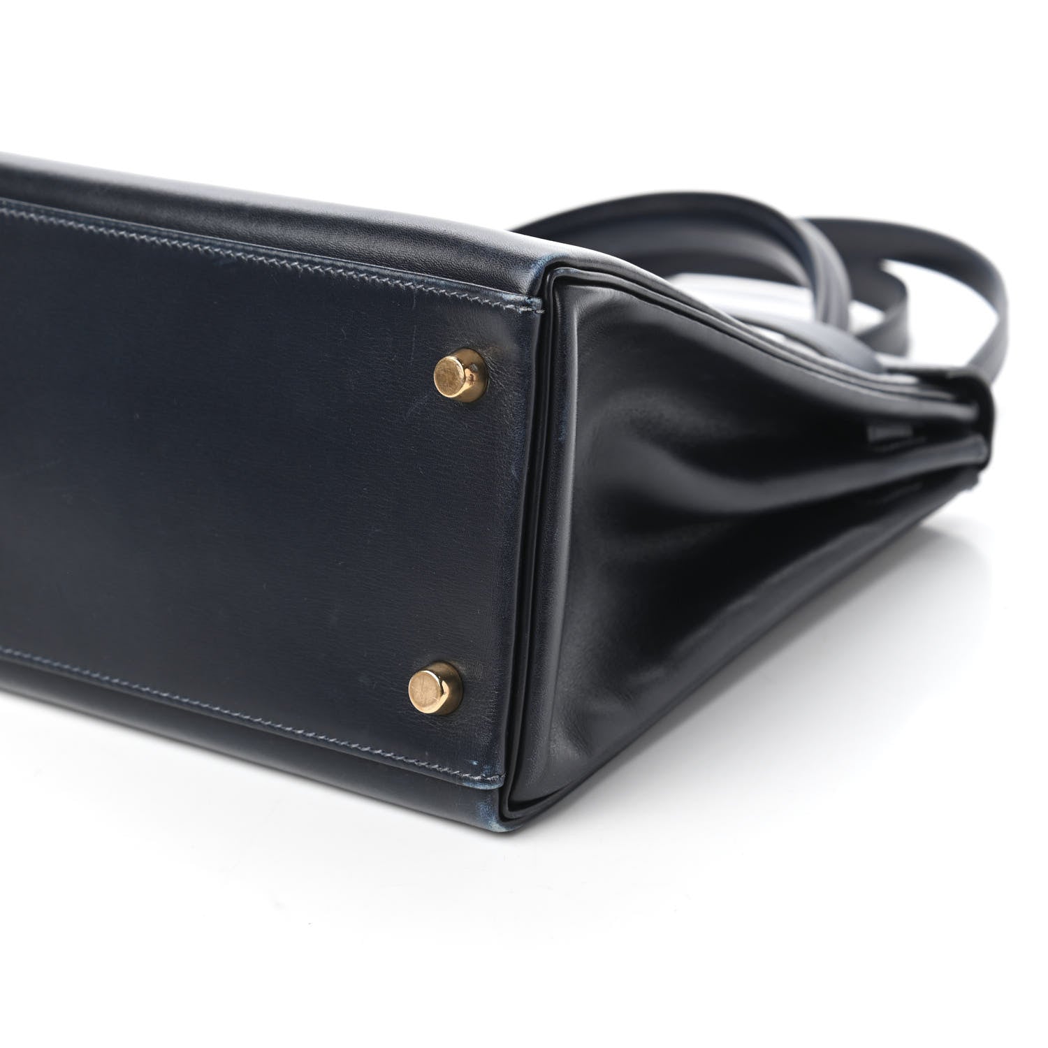 Hermes Box Kelly Retourne 32 Indigo 7 of 10
