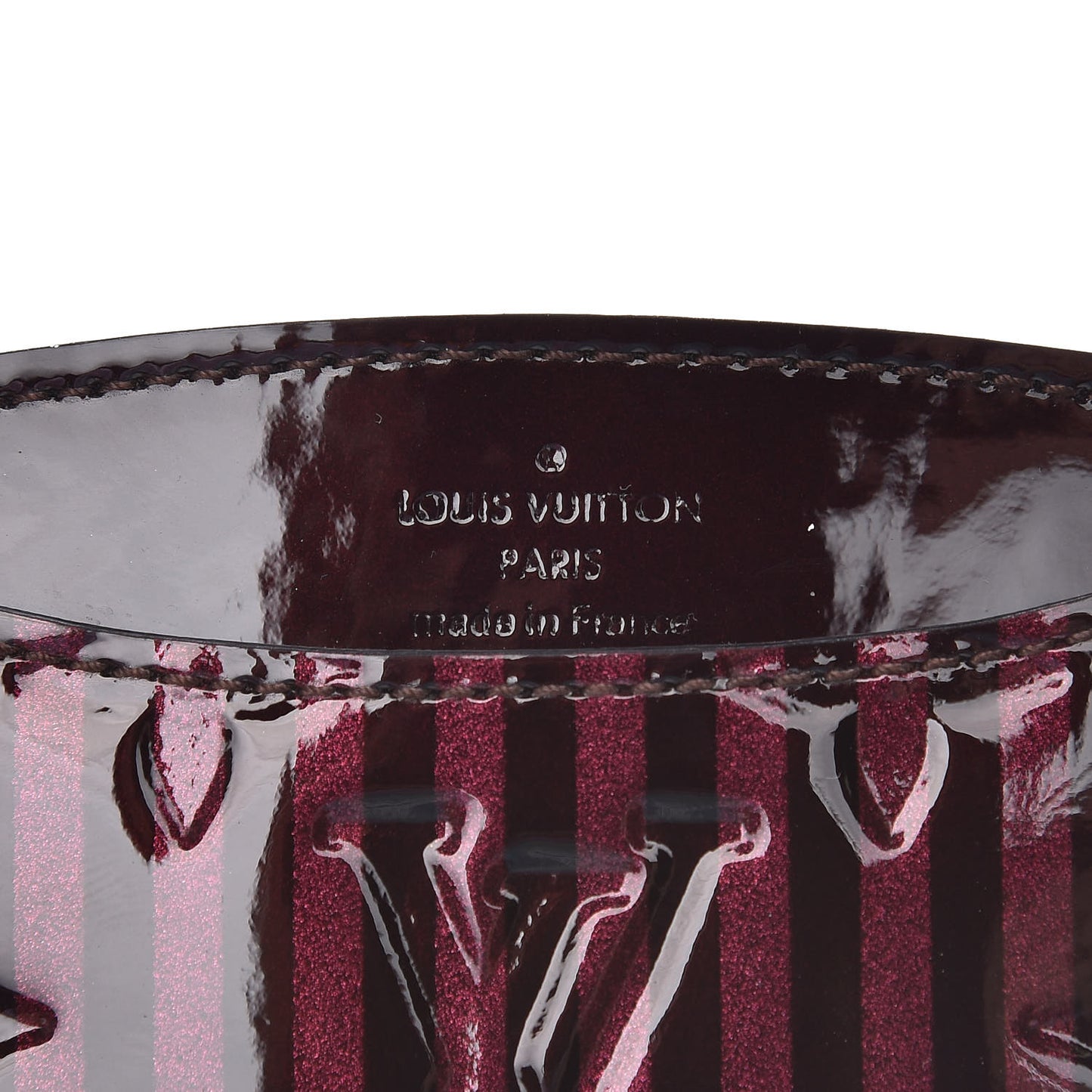Vernis Rayures Mirror Case Amarante