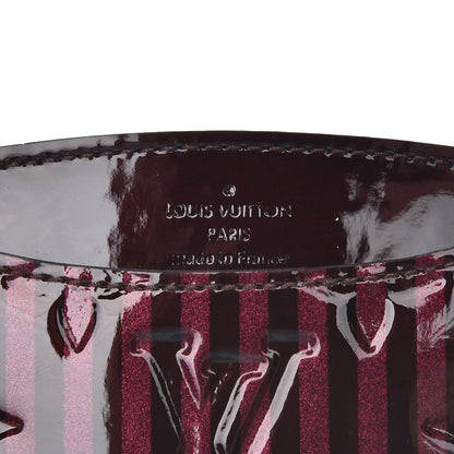 Louis Vuitton Vernis Rayures Mirror Case Amarante 6 of 7