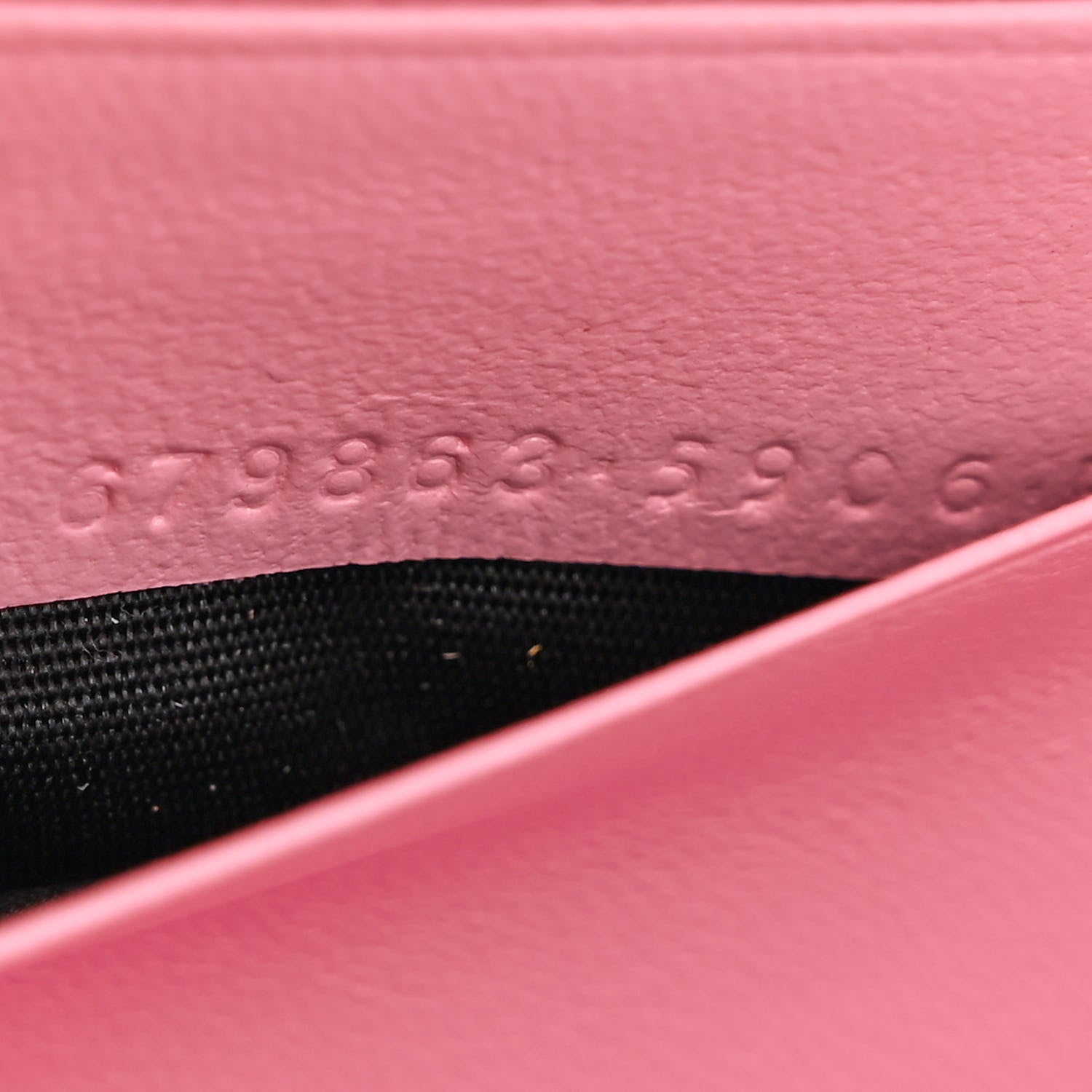 Balenciaga Calfskin Stripe Embossed Gossip Chain Bag XS Candy Pink 8 of 15