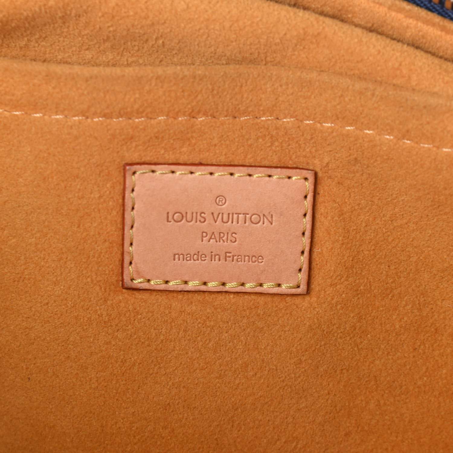 Louis Vuitton Denim Raye Cabas GM 6 of 17