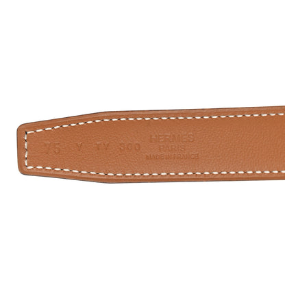 Hermes Swift Lizard 24mm Mini Constance H Belt 75 Black Ombre 5 of 8