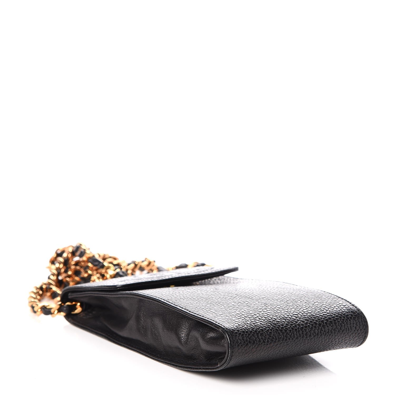 Chanel Caviar CC Phone Holder Crossbody Black 4 of 8