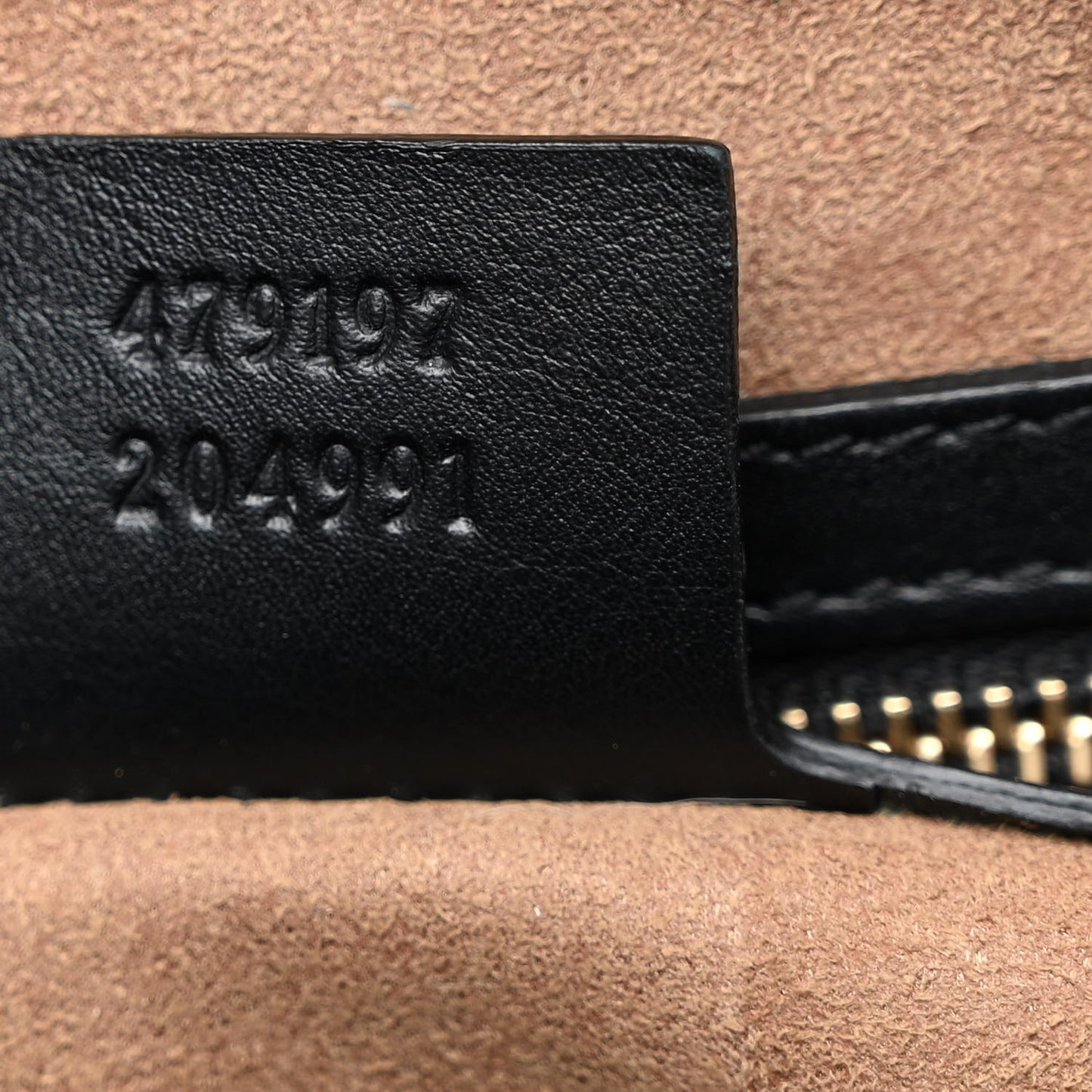 GG Supreme Monogram Medium Padlock Tote Black