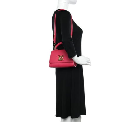 Louis Vuitton Taurillon Twist One Handle BB Dragon Fruit 2 of 9