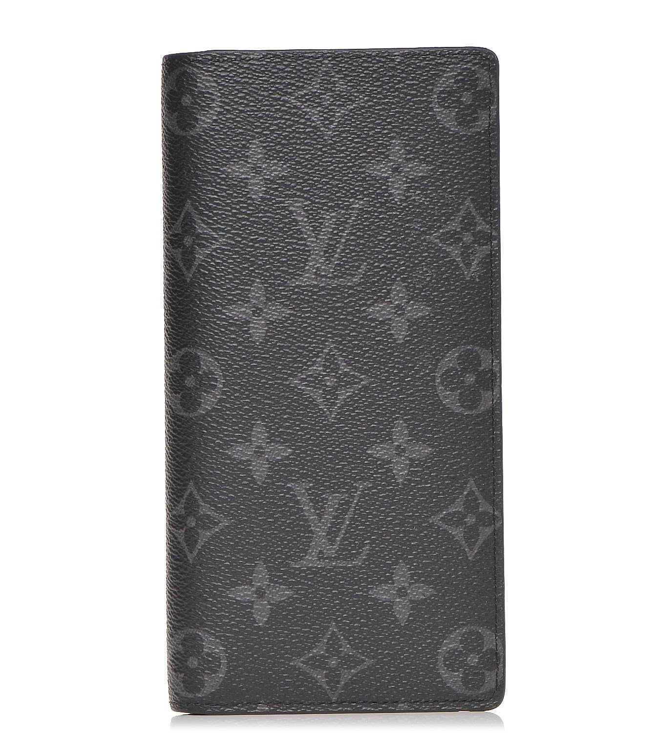 Louis Vuitton Monogram Eclipse Brazza Wallet 1 of 7