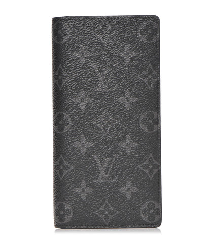 Louis Vuitton Monogram Eclipse Brazza Wallet 1 of 7
