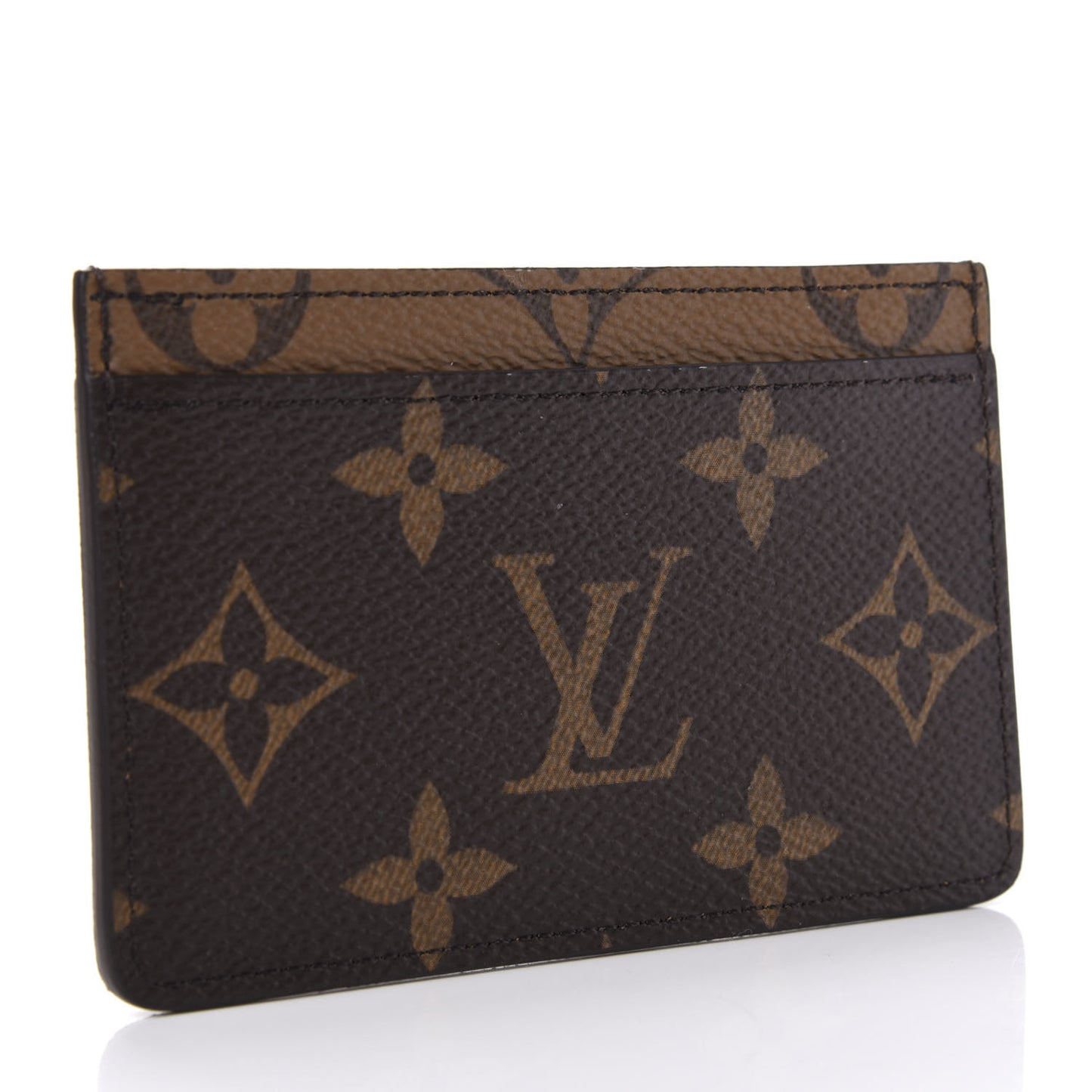 Reverse Monogram Card Holder