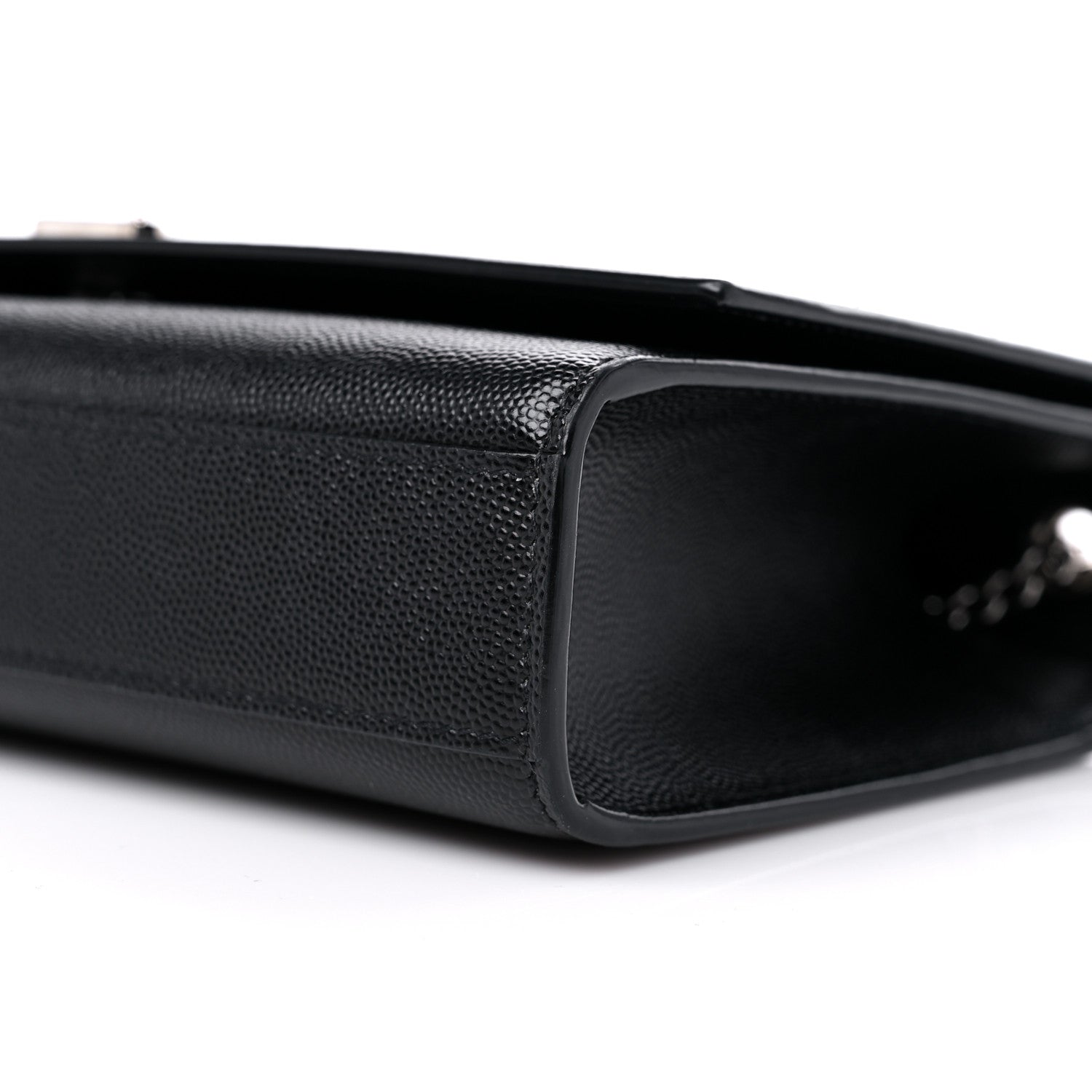 Saint Laurent Grain De Poudre Medium Classic Monogram Kate Satchel Black 9 of 11