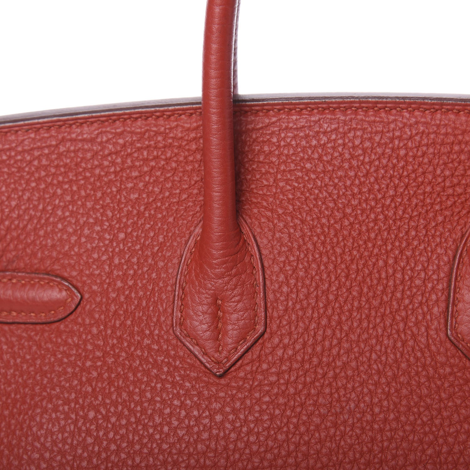 Hermes Togo Birkin 25 Rouge Garance 31 of 37
