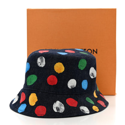 Louis Vuitton LOUIS VUITTON LV x YK Monogram Dots Bucket Hat 10 of 10