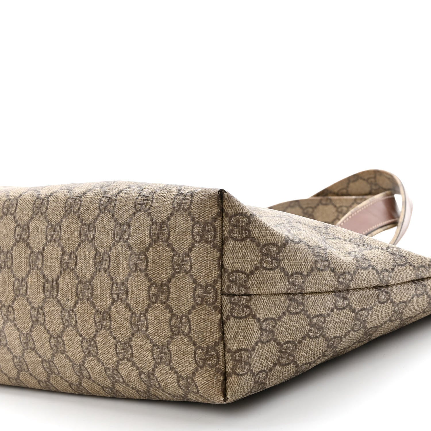 Gucci GG Plus Monogram Medium Signature Web Loop Tote Brown 9 of 12