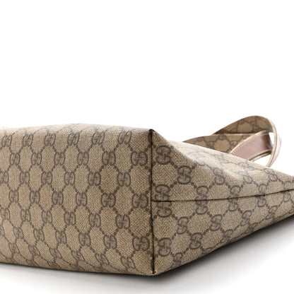 Gucci GG Plus Monogram Medium Signature Web Loop Tote Brown 9 of 12
