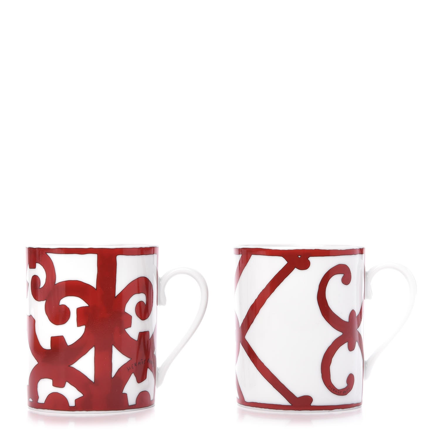 Hermes Porcelain Balcon du Guadalquivir Mug Set of 2 1 of 9