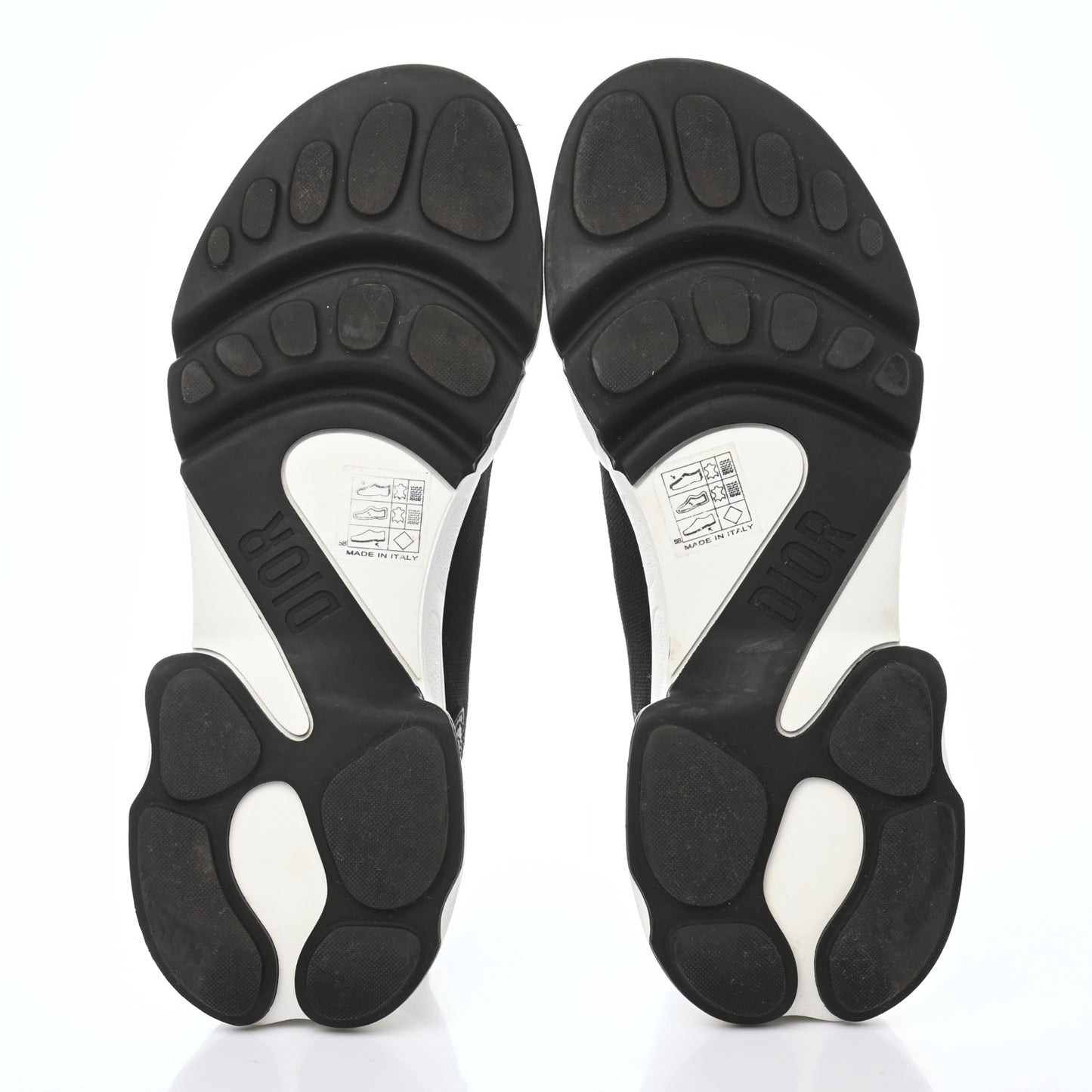 Technical Knit Sneakers 38 Black