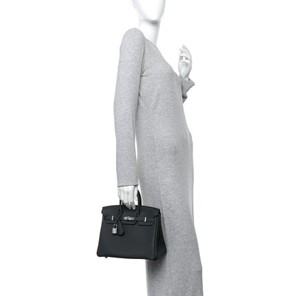 Hermes Togo Birkin 25 Vert Fonce 3 of 21