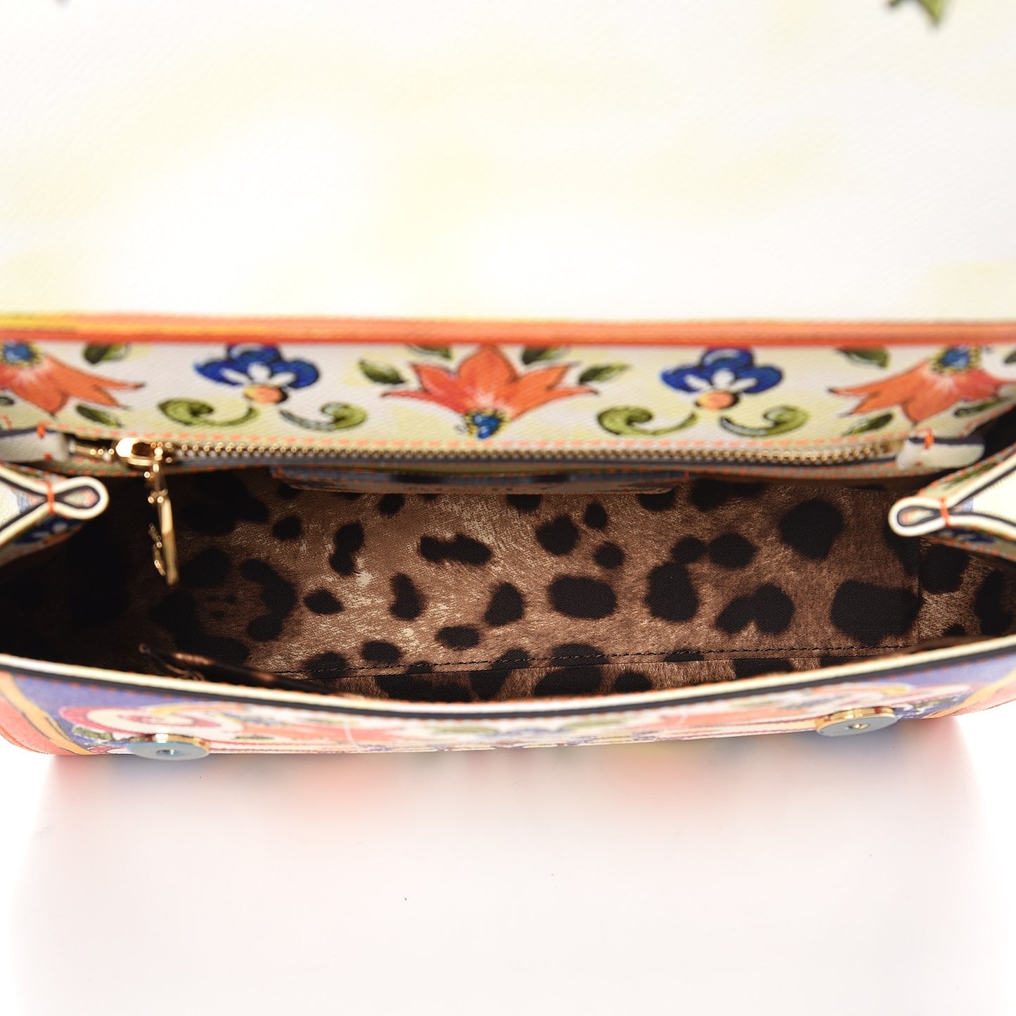 Dauphine Majolica Printed Medium Miss Sicily Satchel Multicolor