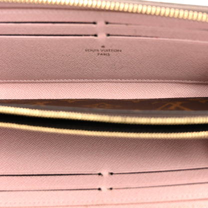 Louis Vuitton Monogram Clemence Wallet Rose Ballerine 5 of 11