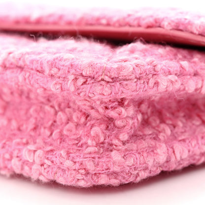 Chanel Tweed Quilted Flap Chain Waist Bag Pink 11 of 11