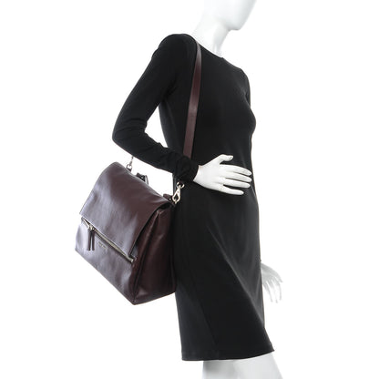 Givenchy Grained Calfskin Medium Pandora Pure Flap Bag Oxblood 2 of 7
