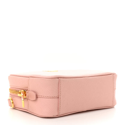Prada Saffiano Mini Camera Crossbody Bag Petalo 4 of 9