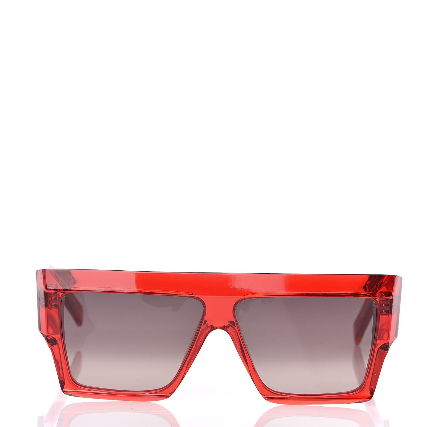 Acetate Squared Sunglasses CL 400301 Red