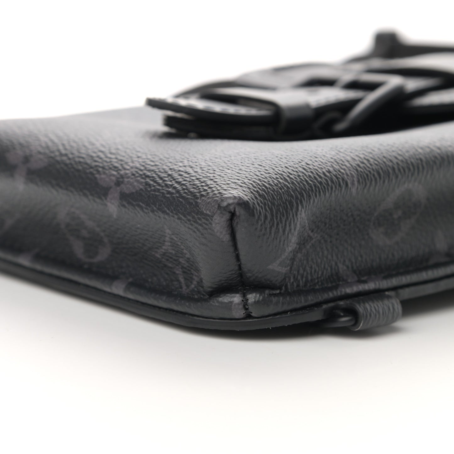 Monogram Eclipse Saumur Slingbag Black