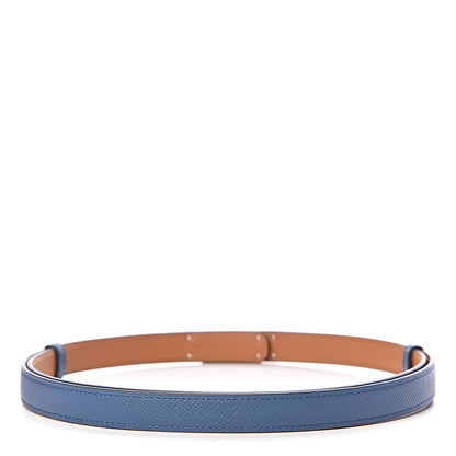 Hermes Epsom Kelly Belt Bleu Agate 3 of 5