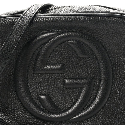 Gucci Pebbled Calfskin Small Soho Disco Bag Black 8 of 10