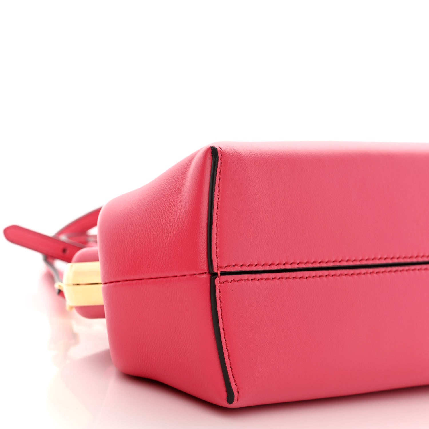 Fendi Shiny Nappa Small Fendi First Lampone 9 of 9