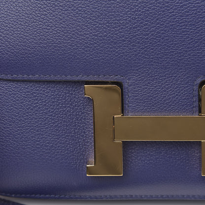 Hermes Evercolor Constance 24 Bleu Encre 10 of 11