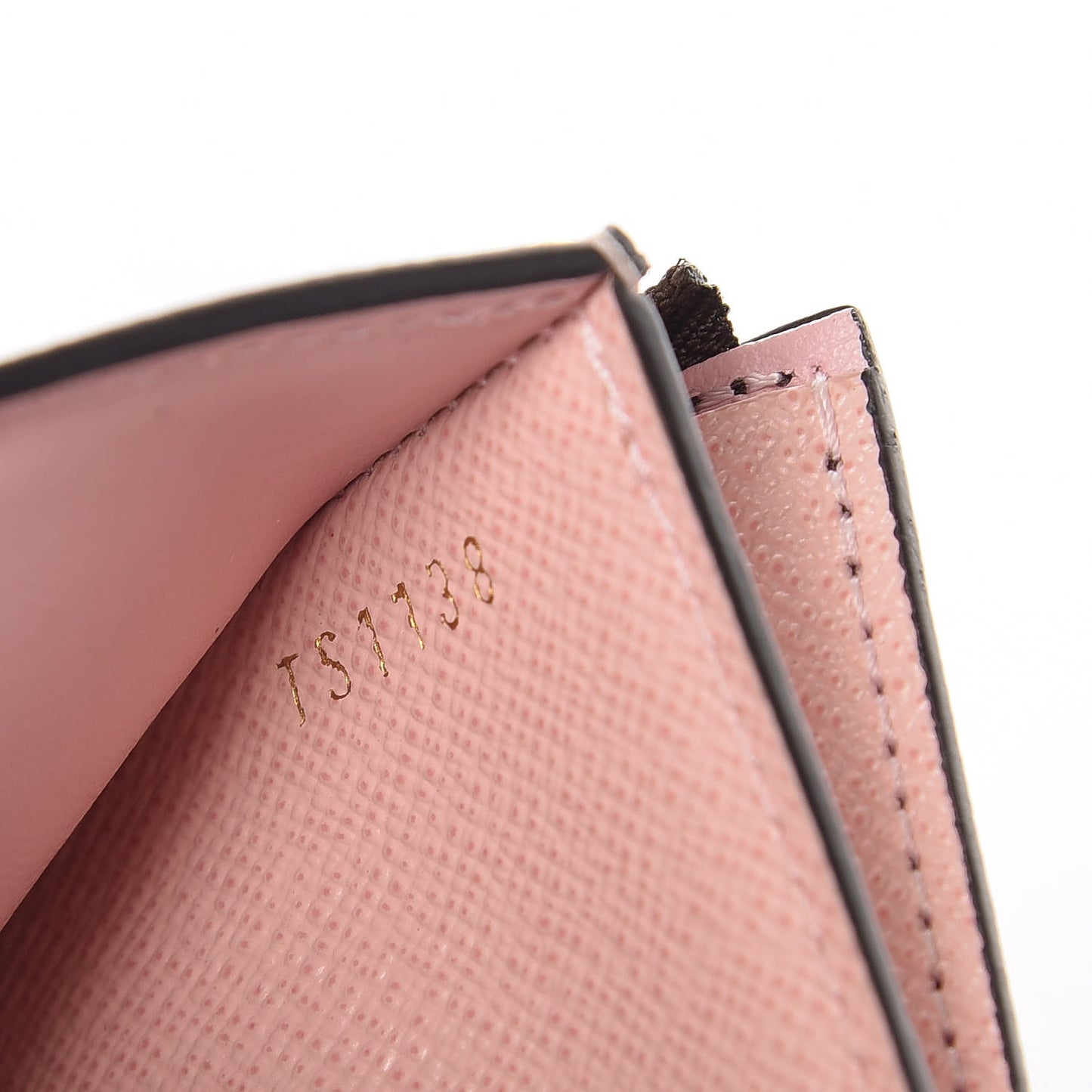 Monogram Zoe Wallet Rose Ballerine