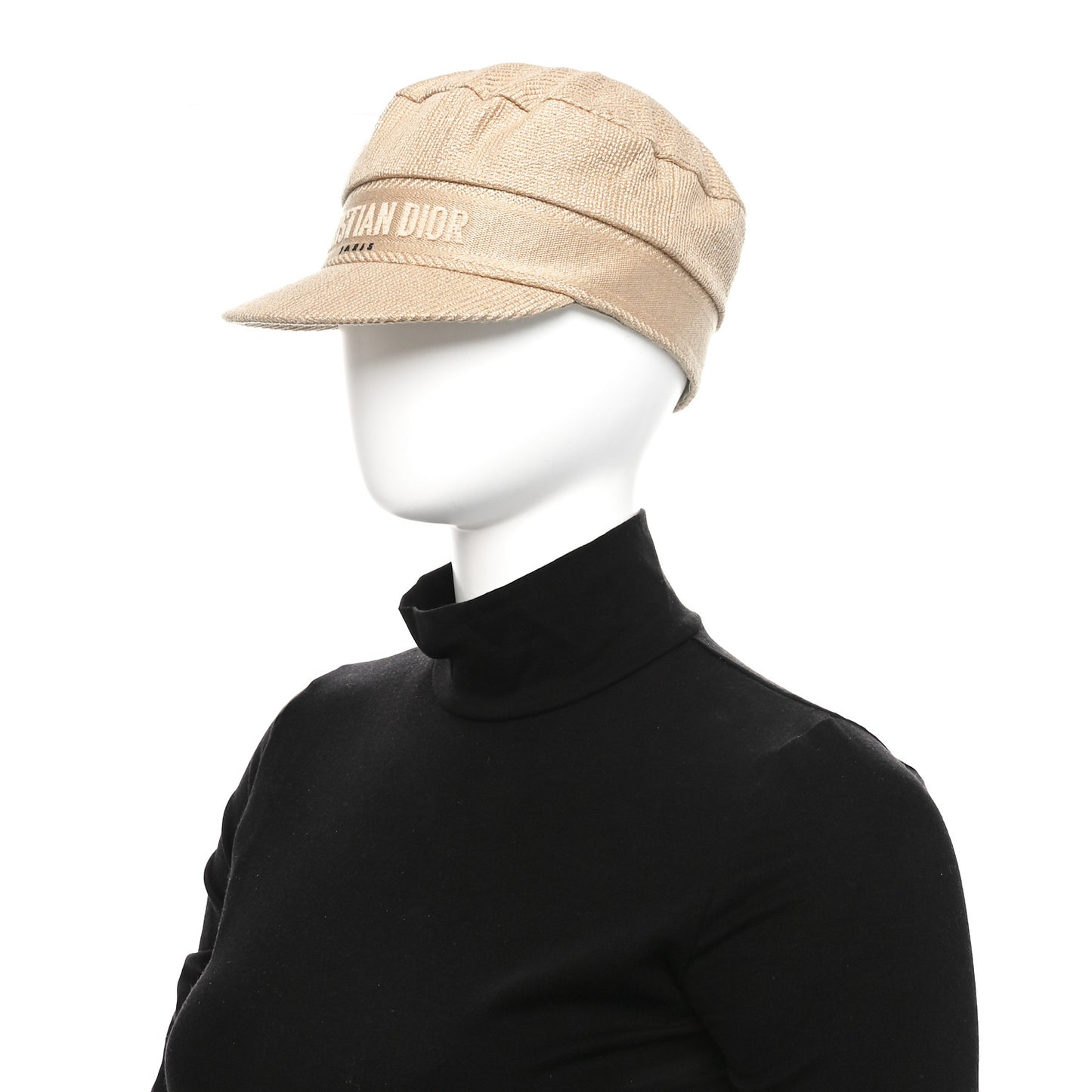 Cotton Baseball Cap 57 Beige