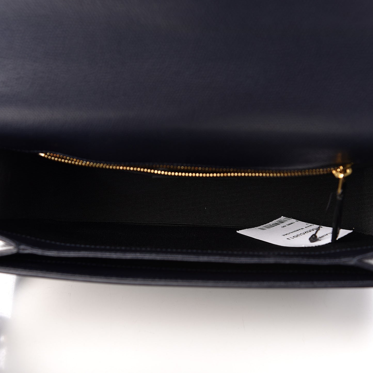 Textured Calfskin Medium Classic Monogram Universite Bag Deep Marine