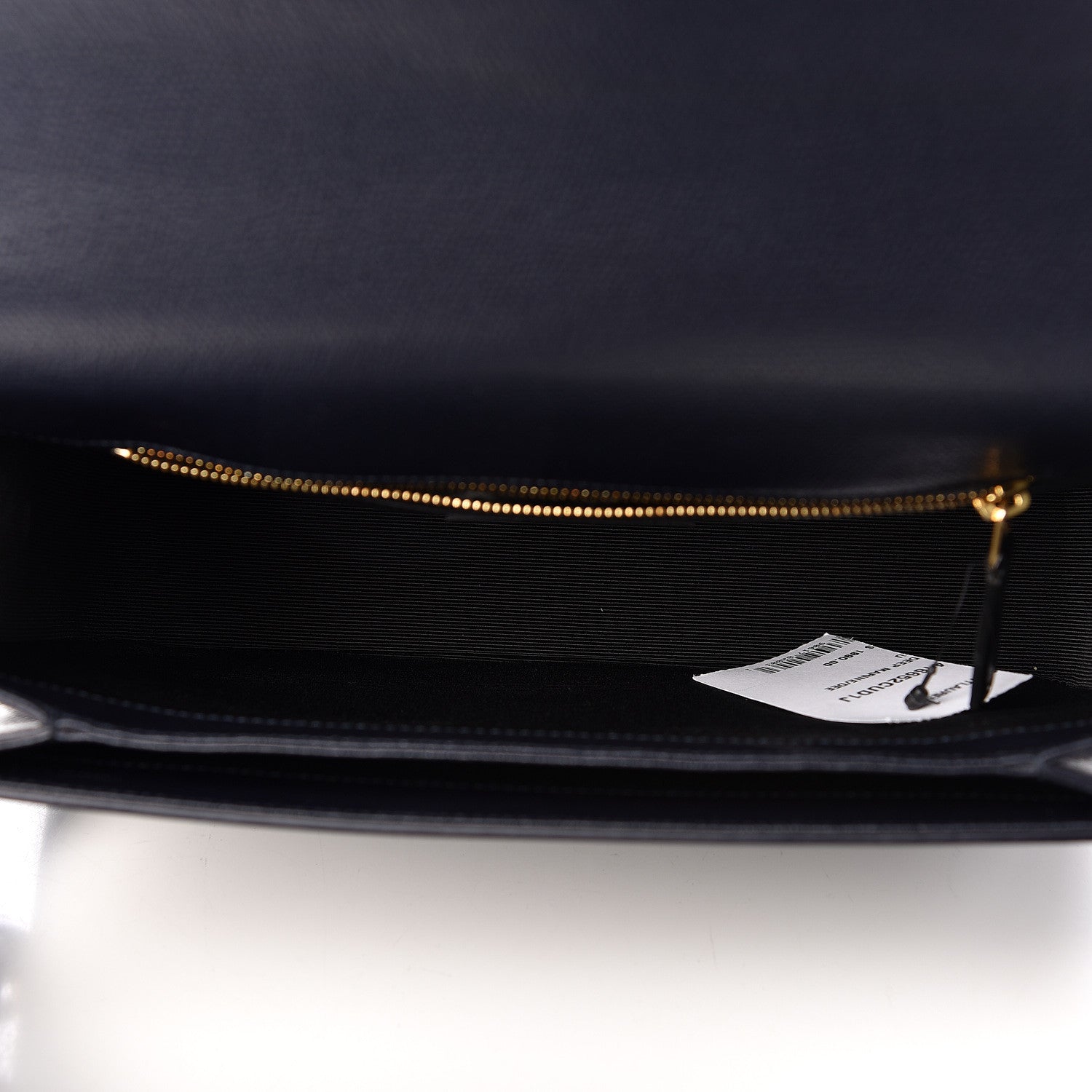 Saint Laurent Textured Calfskin Medium Classic Monogram Universite Bag Deep Marine 5 of 8
