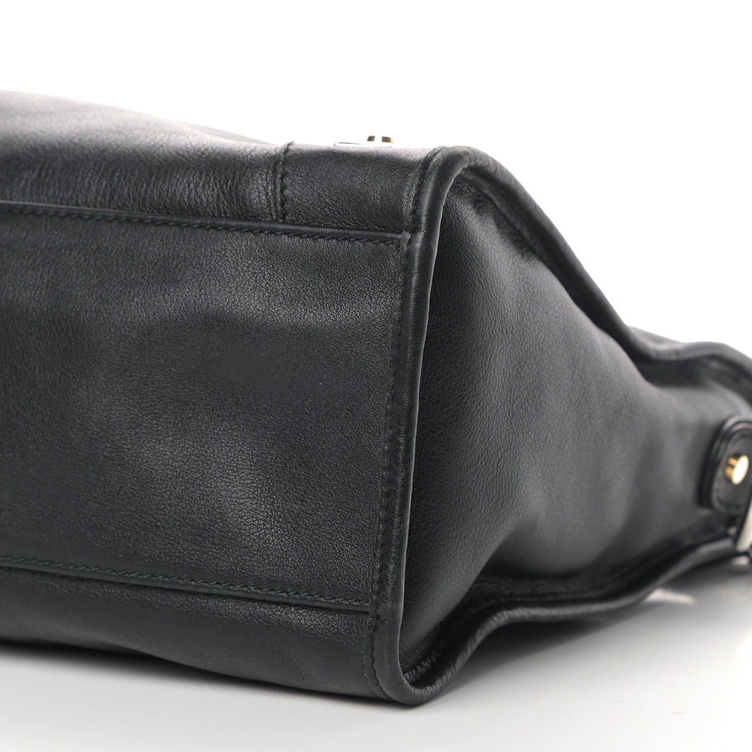 Balenciaga Veau Amp Plate Gold Hardware City Black 7 of 16