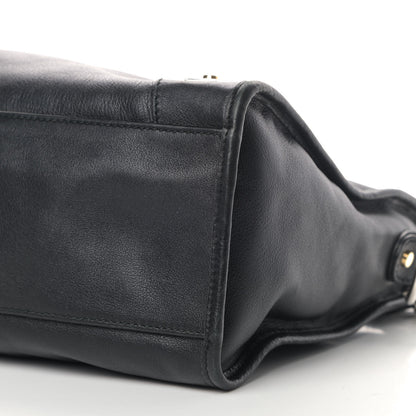 Balenciaga Veau Amp Plate Gold Hardware City Black 7 of 16