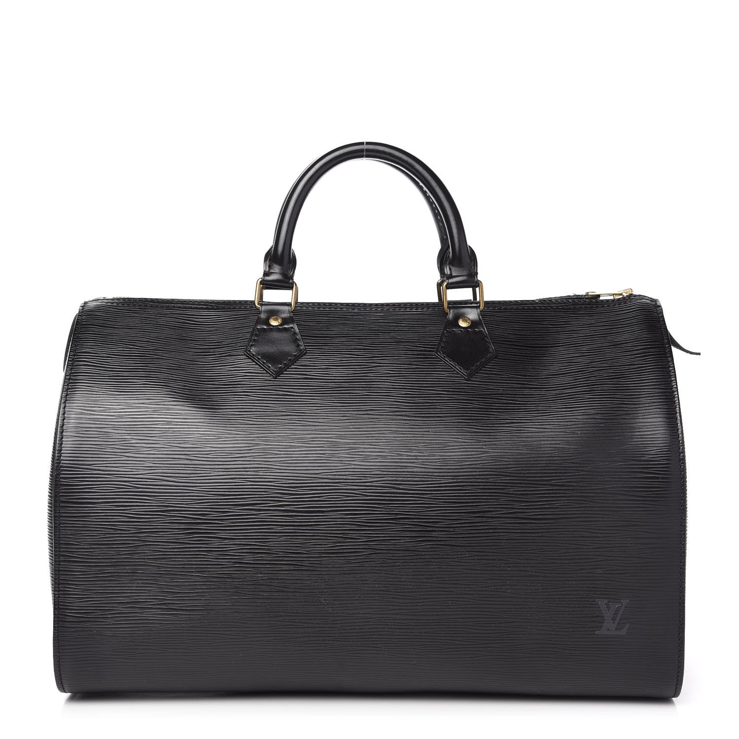 Louis Vuitton Epi Speedy 35 Black 1 of 10
