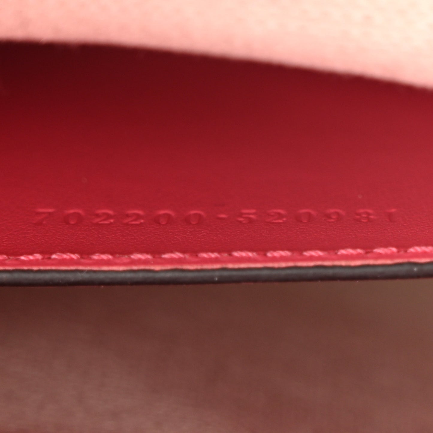 Calfskin GG Matelasse Small Slim Chain Shoulder Bag Rhodamine Pink Natural Rhodamine Pink Natural