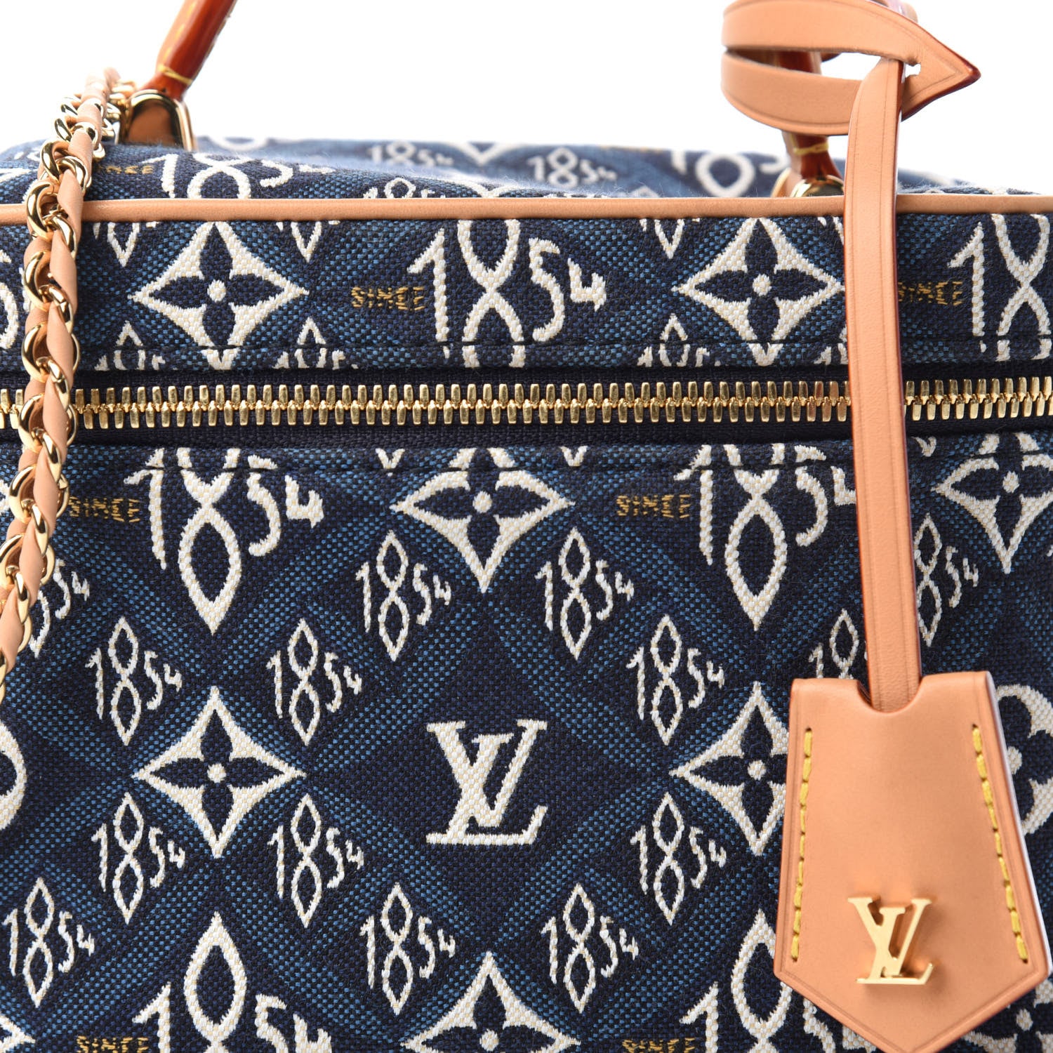 Louis Vuitton Jacquard Since 1854 Vanity PM Blue 10 of 10