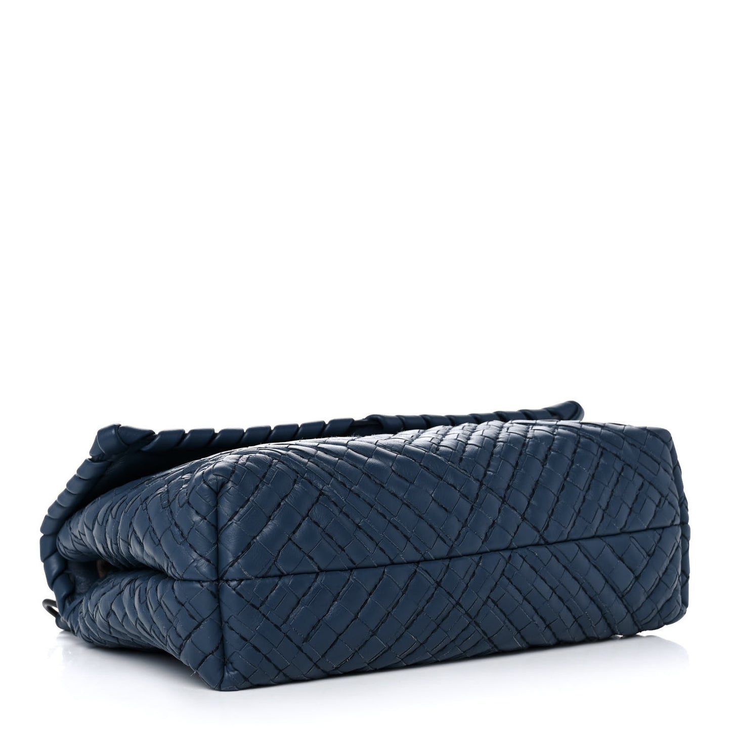 Nappa Intrecciato Bag Blue