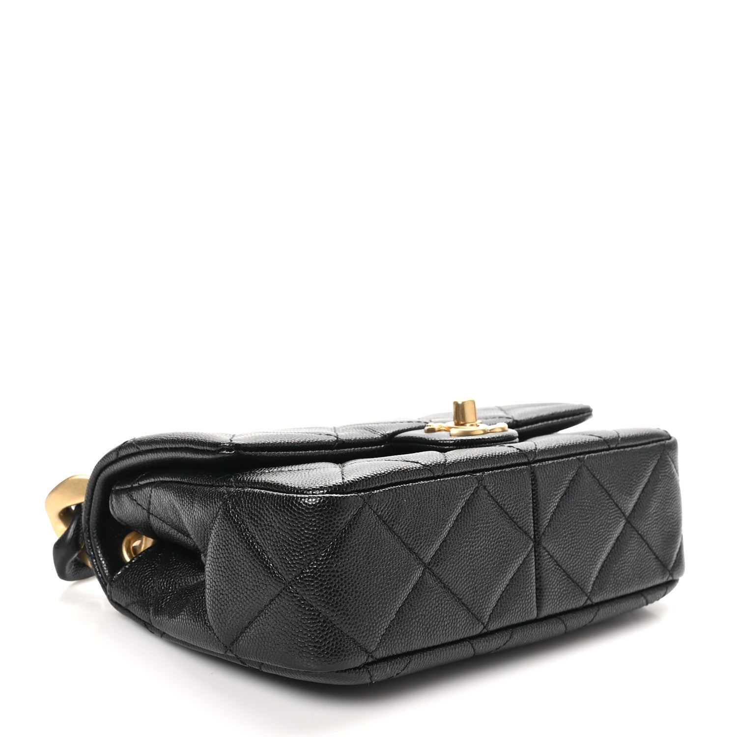 Chanel Caviar Quilted Funky Match Mini Flap Black 4 of 10