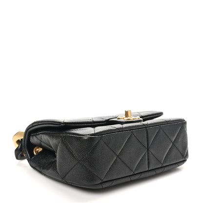 Chanel Caviar Quilted Funky Match Mini Flap Black 4 of 10