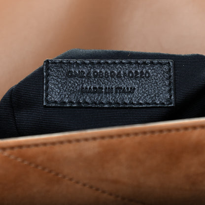 Saint Laurent Suede Monogram Medium Niki Chain Satchel Cinnamon 7 of 8