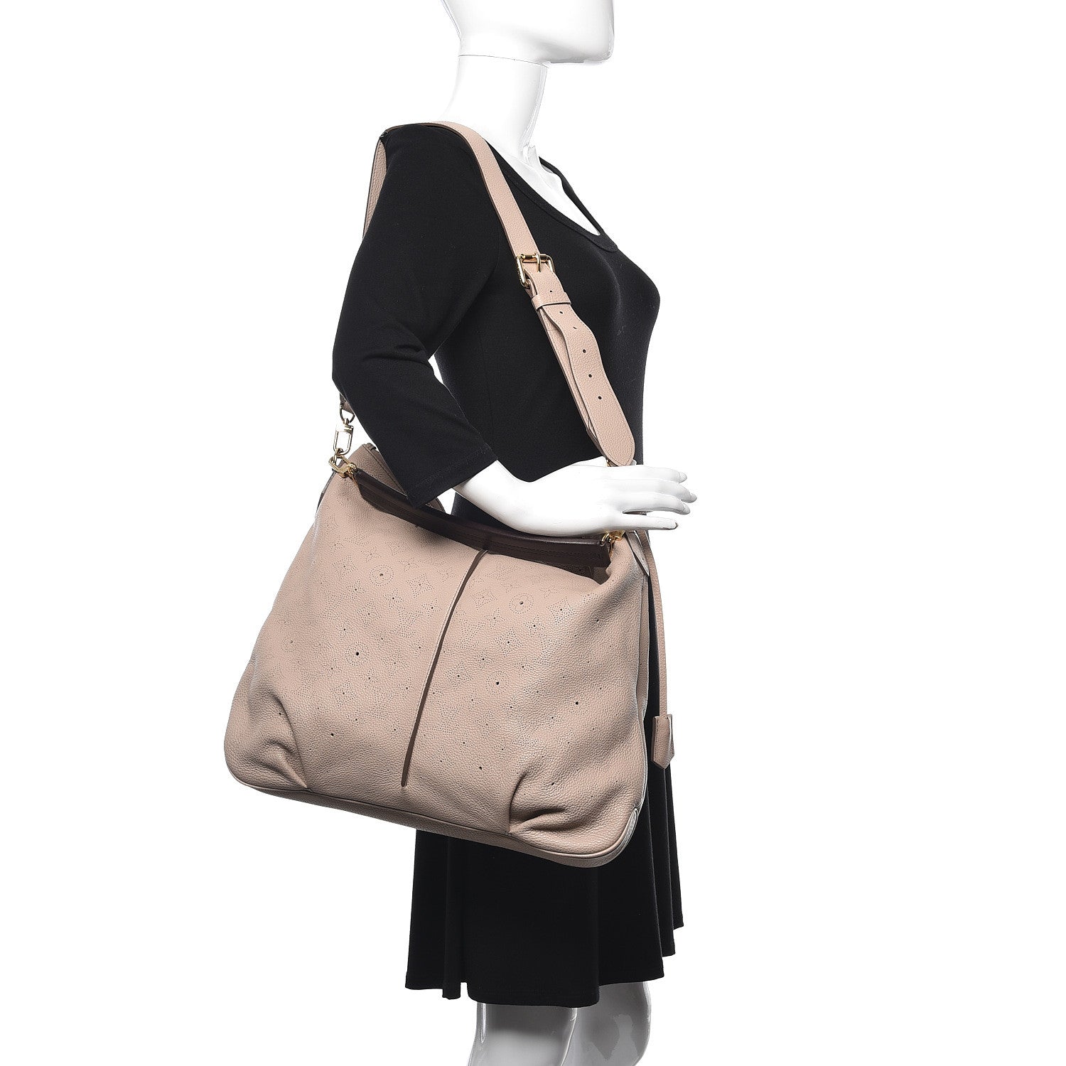 Louis Vuitton Mahina Selene MM Sandy 3 of 12