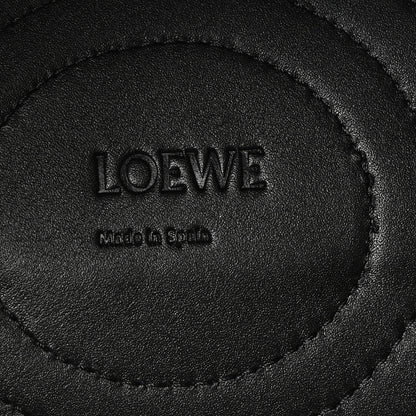 Loewe Shiny Nappa Calfskin Small Paseo Bag Black 6 of 9