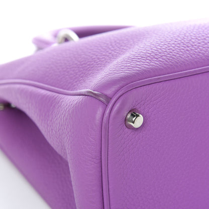 Christian Dior Bullcalf Medium Diorissimo Tote Parme 8 of 11