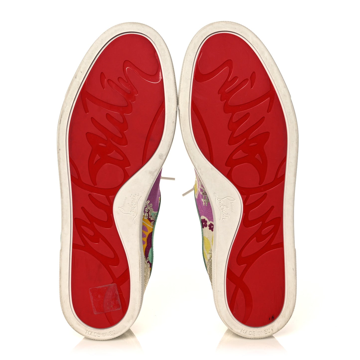 Patent Tissu Kyoto Flamingirl Flats 39.5 Multicolor