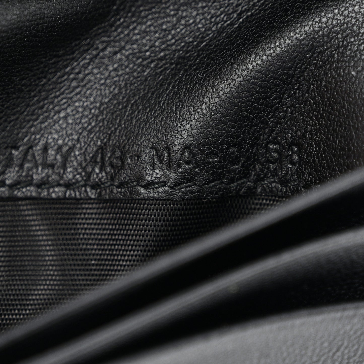 Lambskin Cannage Mini Lady Dior Wallet Black