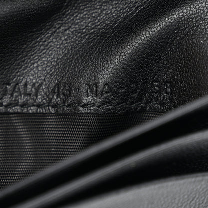 Christian Dior Lambskin Cannage Mini Lady Dior Wallet Black 9 of 9
